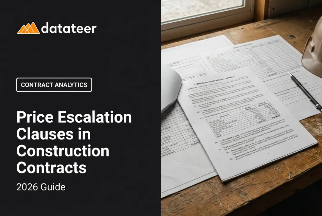 Price Escalation Clauses in Construction Contracts: 2026 Guide