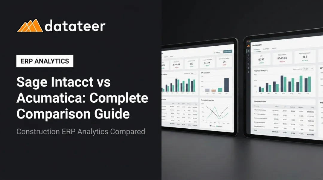 Sage Intacct vs Acumatica: Complete Comparison Guide