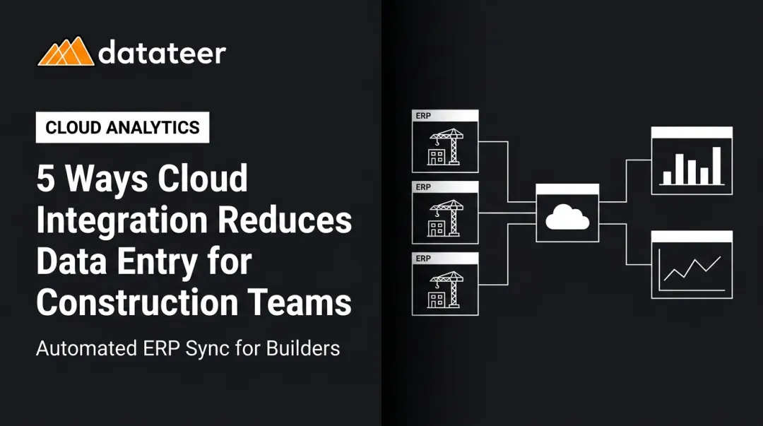 5 Ways Cloud Integration Reduces Data Entry for Construction Teams
