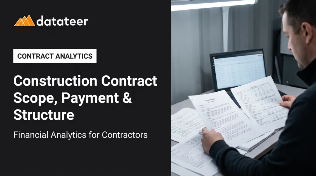 Construction Contract Scope, Payment & Structure