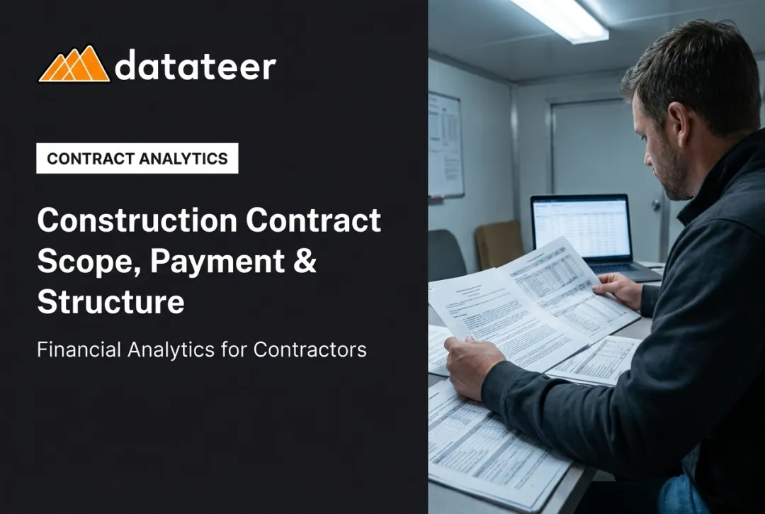 Construction Contract Scope, Payment & Structure