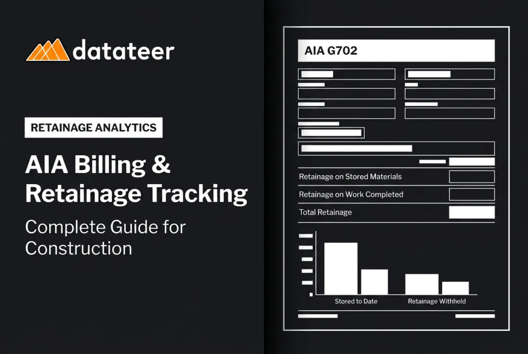 AIA Billing & Retainage Tracking: Complete Guide for Construction