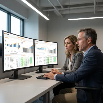 Construction finance dashboard across multiple entities