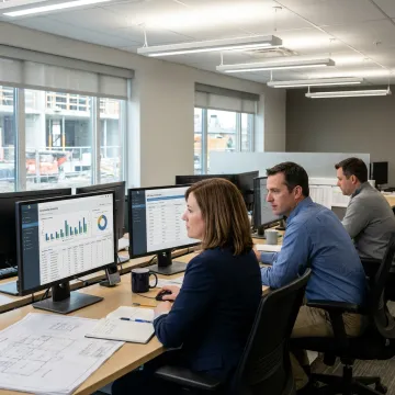 Construction software implementation workflow