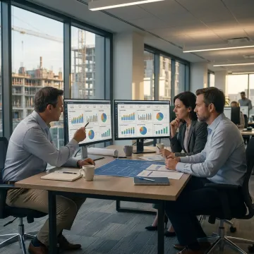 Construction finance dashboard review