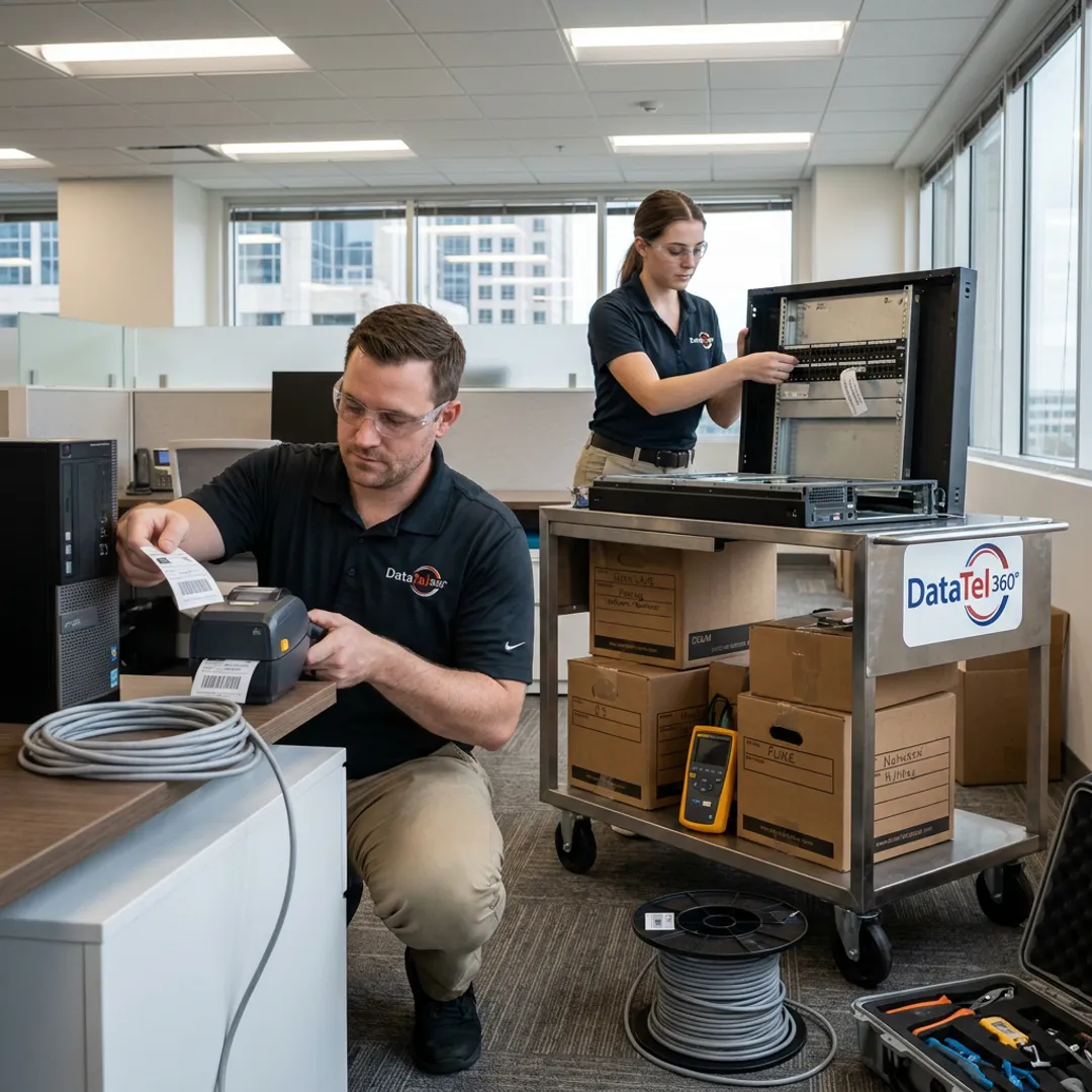 Dallas Office IT Relocation — PC & Server Solutions