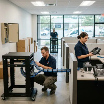 Commercial office technology relocation