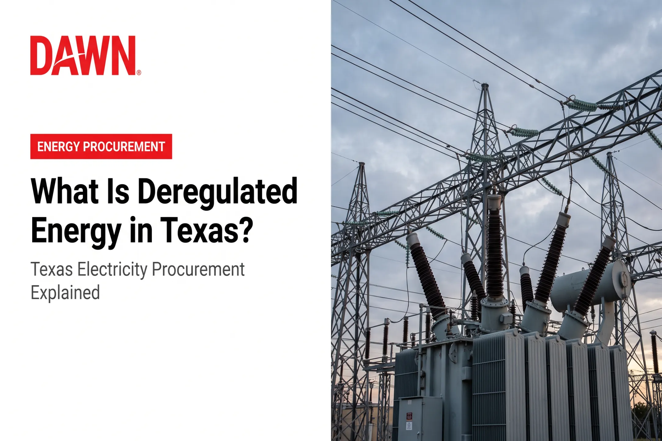 What Is Deregulated Energy in Texas?