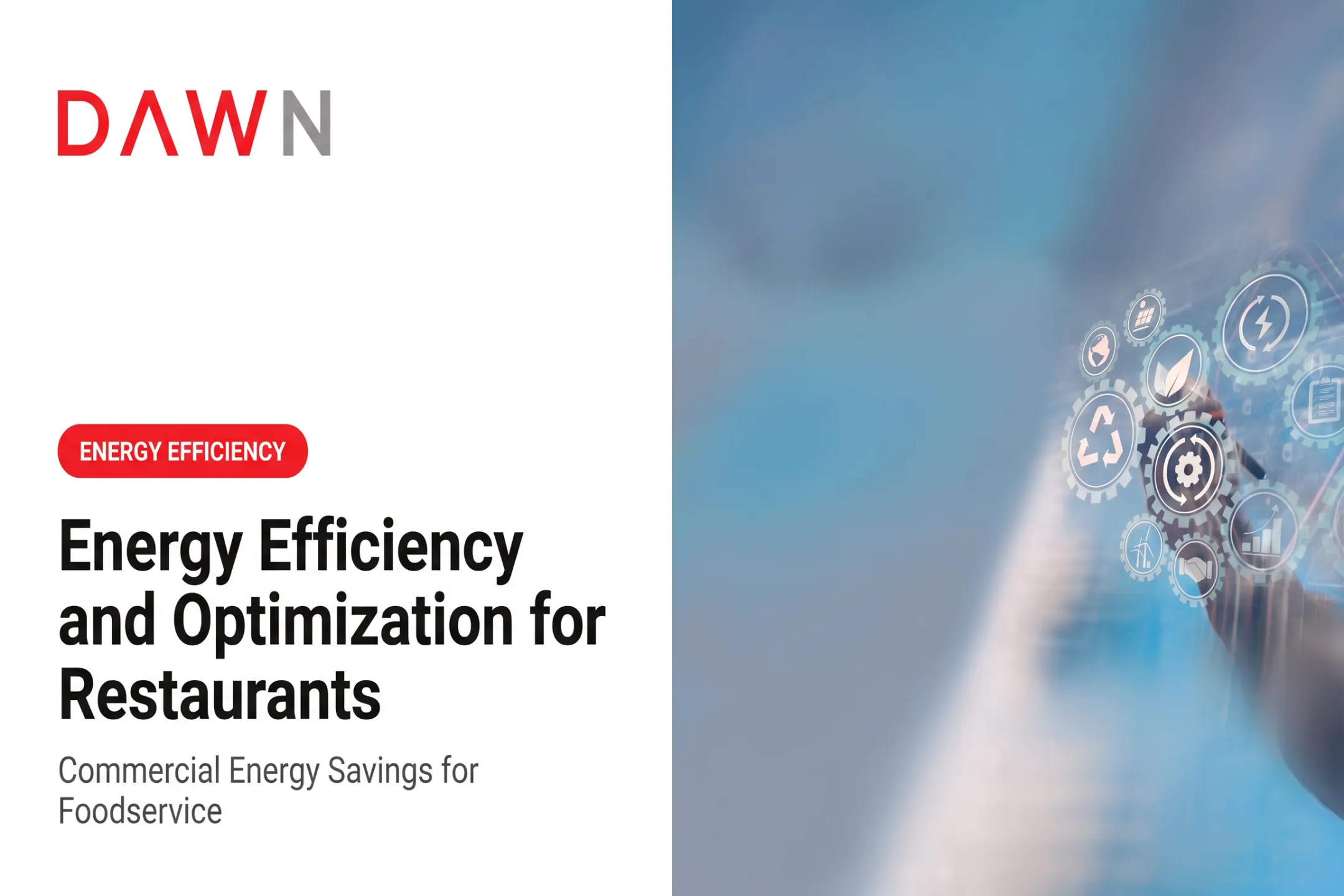 Energy Efficiency and Optimization for Restaurants