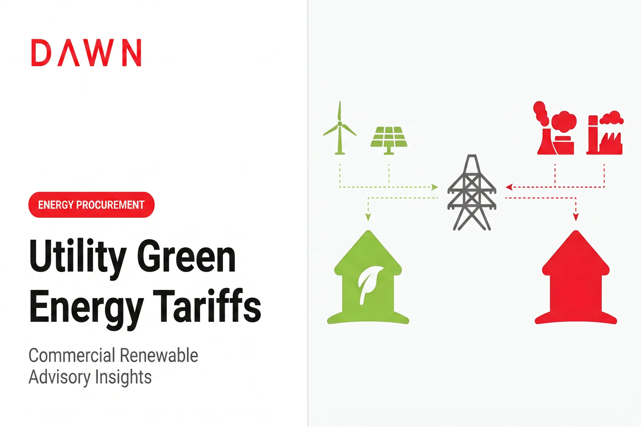 Utility Green Energy Tariffs