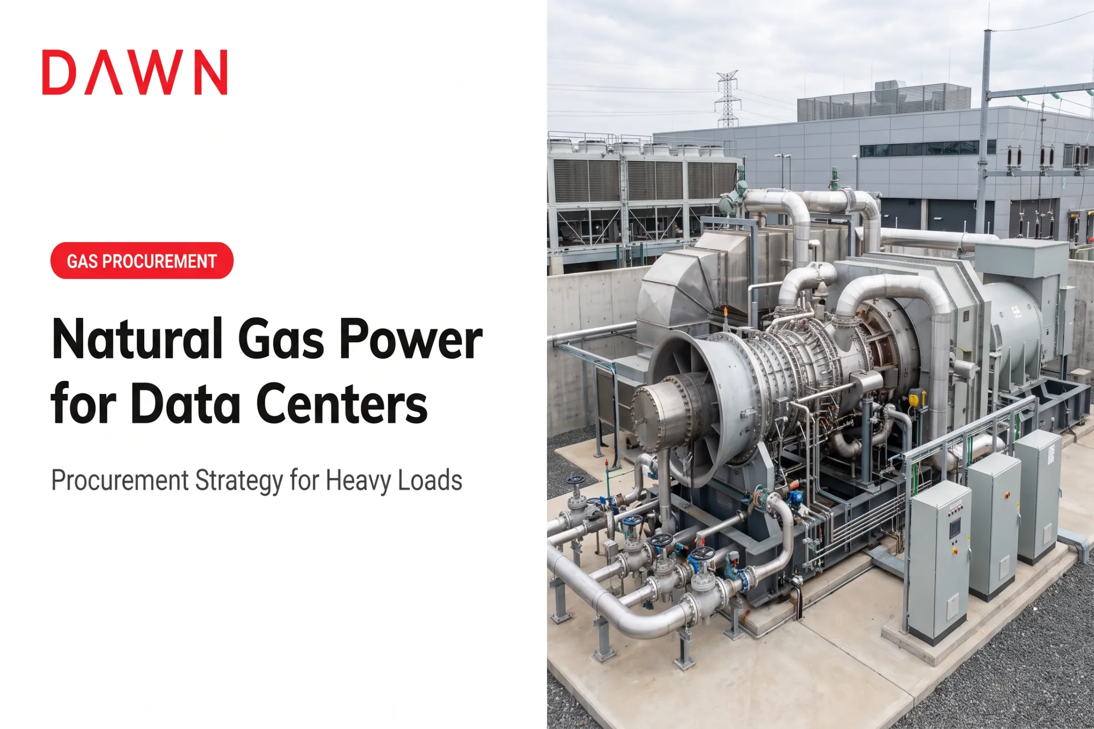 Natural Gas Power for Data Centers