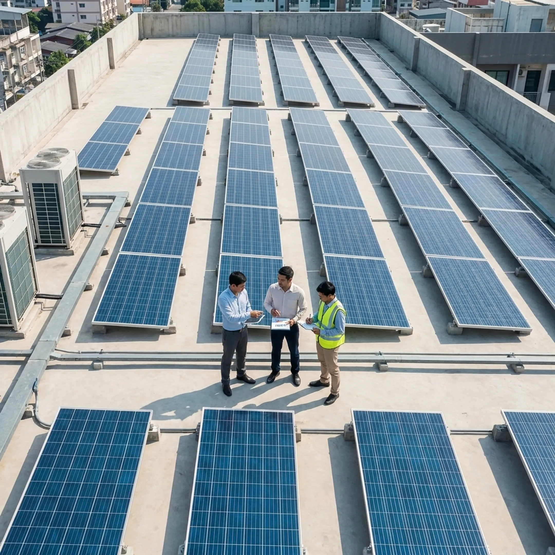 Commercial Solar Installation