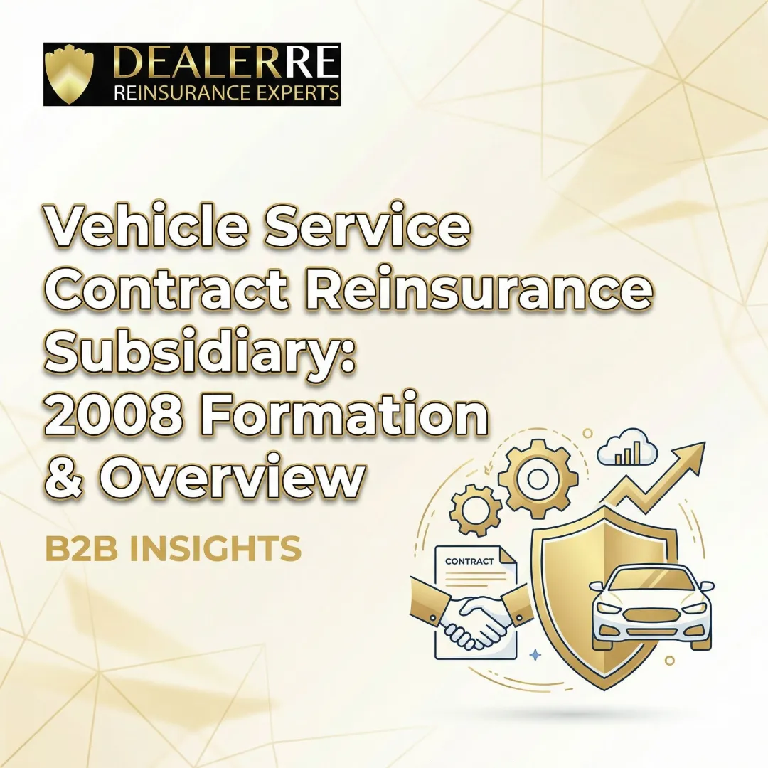 Vehicle Service Contract Reinsurance Subsidiary: 2008 Formation & Overview