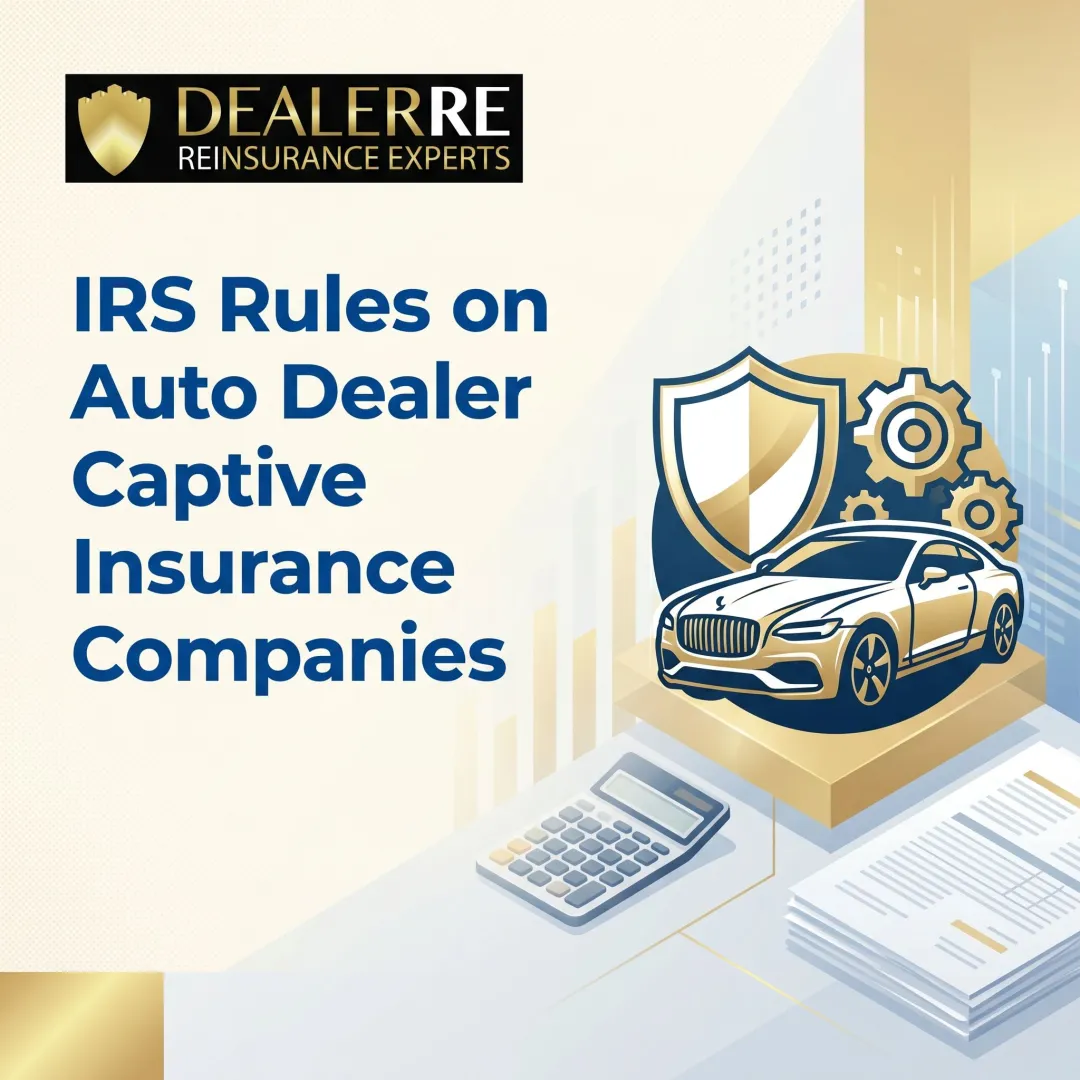 IRS Rules on Auto Dealer Captive Insurance Companies