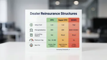 CFC versus DOWC versus Super CFC reinsurance structure cost and complexity comparison