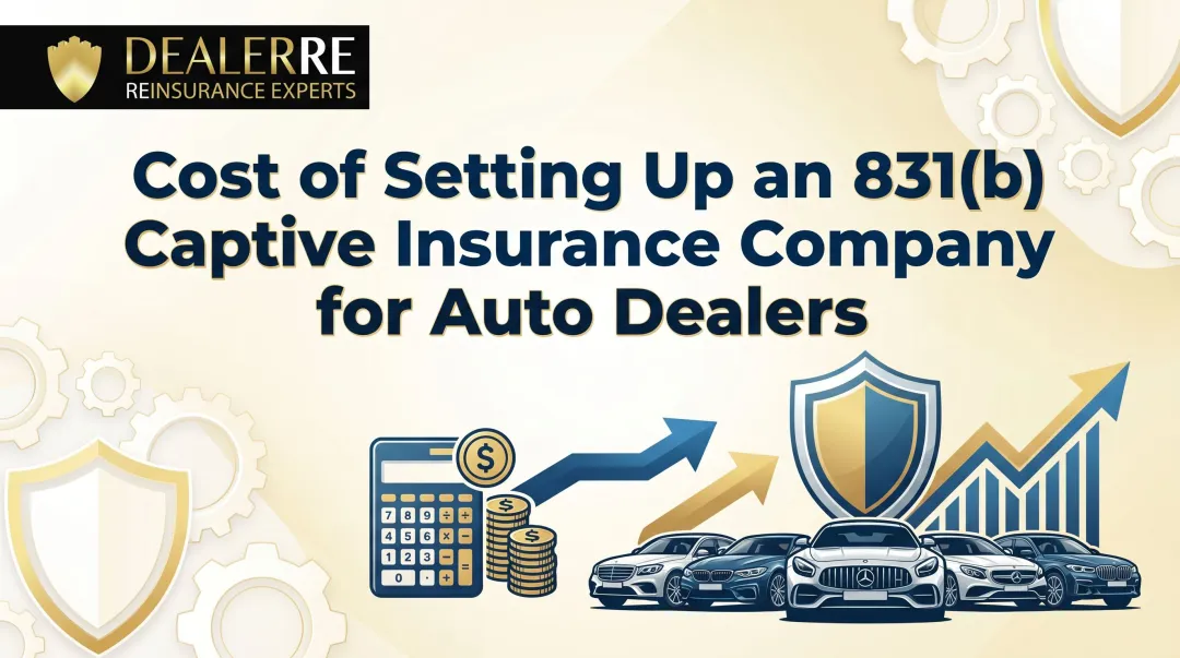 Cost of Setting Up an 831(b) Captive Insurance Company for Auto Dealers