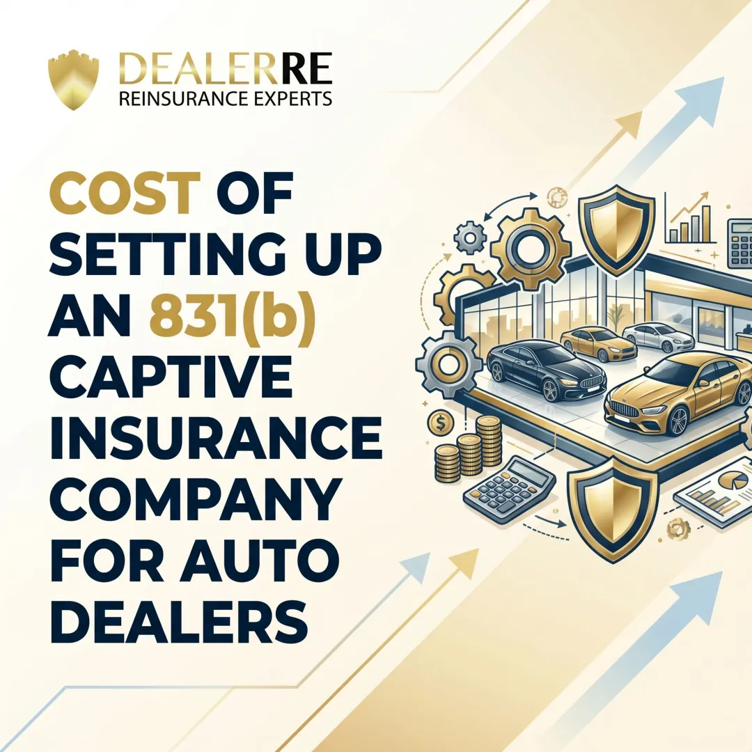 Cost of Setting Up an 831(b) Captive Insurance Company for Auto Dealers