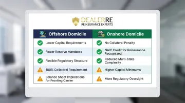 Onshore versus offshore dealer reinsurance domicile comparison of regulatory trade-offs