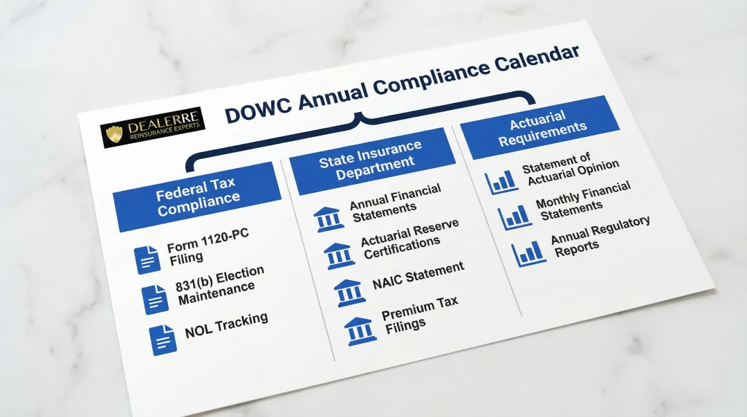 DOWC ongoing compliance obligations across federal state and actuarial regulatory domains