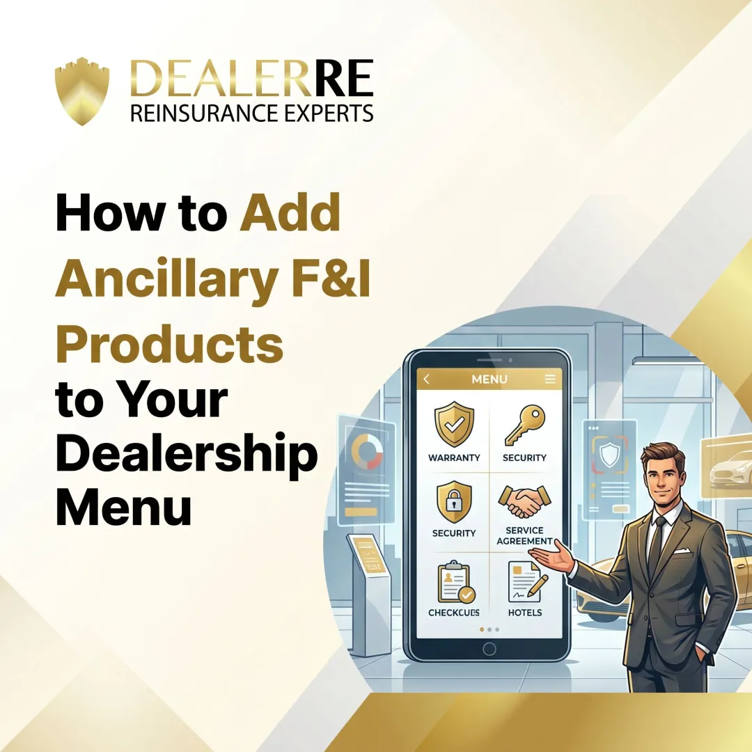 How to Add Ancillary F&I Products to Your Dealership Menu
