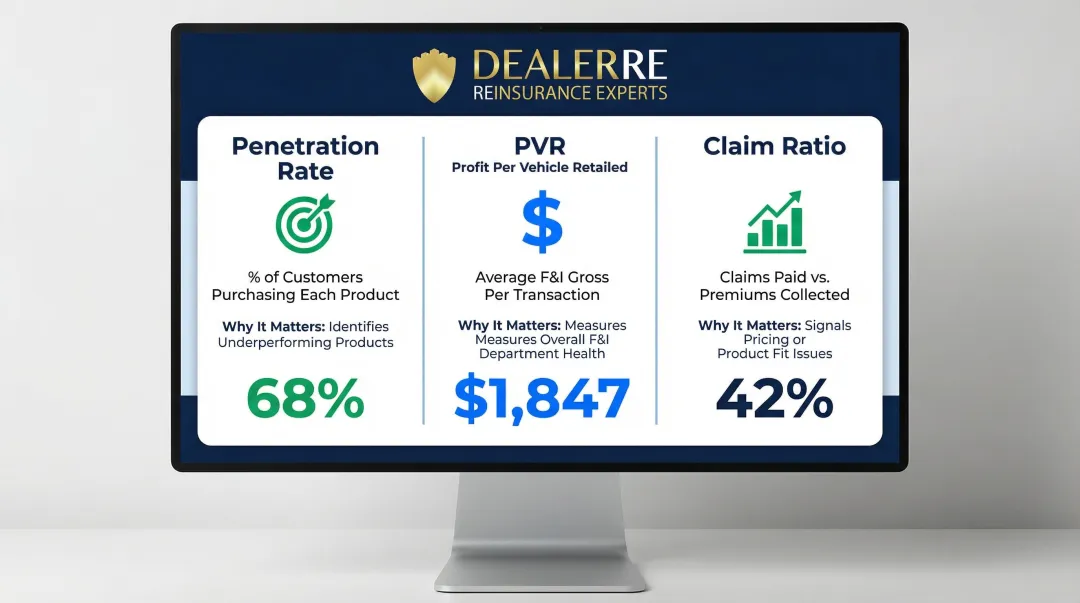 Three key F&I performance metrics dealers must track monthly for profitability