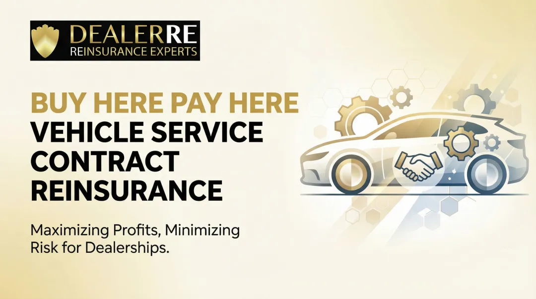 Buy Here Pay Here Vehicle Service Contract Reinsurance