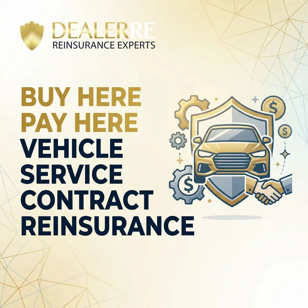 Buy Here Pay Here Vehicle Service Contract Reinsurance