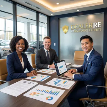Auto dealer reviewing captive insurance strategy