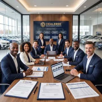 Dealership team planning certified pre-owned warranty program rollout