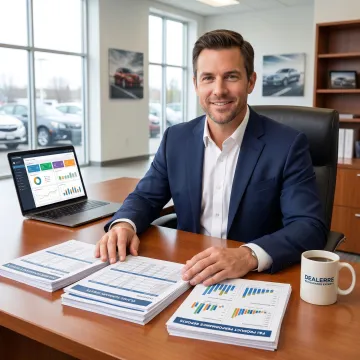 Dealer reviewing BHPH reinsurance program details