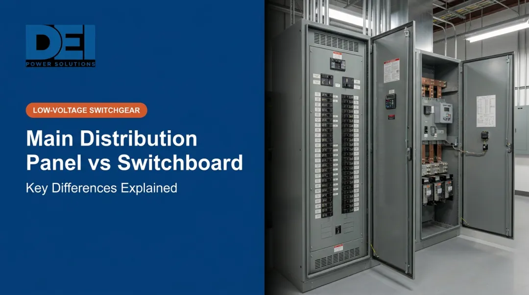Main Distribution Panel vs Switchboard: Key Differences Explained