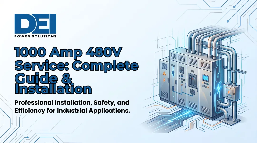 1000 Amp 480V Service: Complete Guide & Installation
