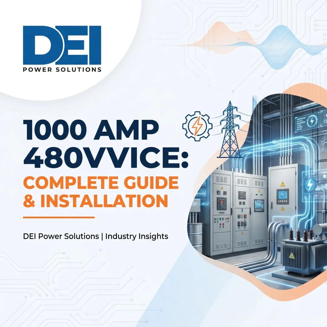 1000 Amp 480V Service: Complete Guide & Installation