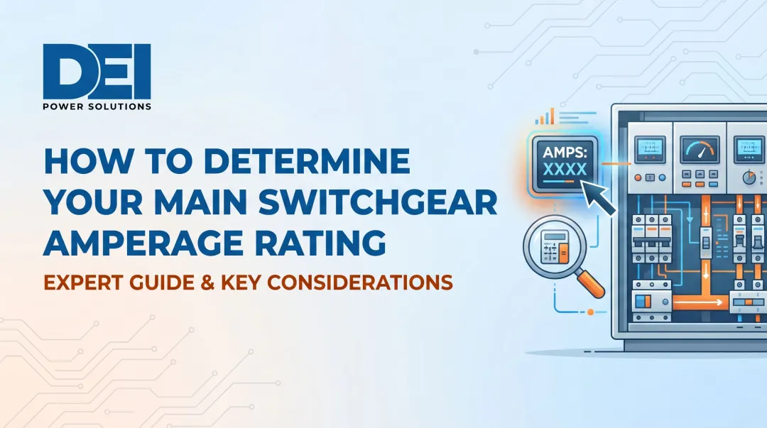 How to Determine Your Main Switchgear Amperage Rating