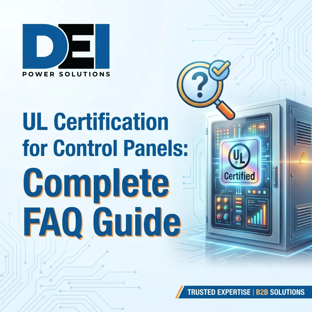 UL Certification for Control Panels: Complete FAQ Guide