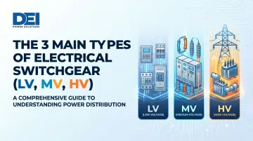 The 3 Main Types of Electrical Switchgear (LV, MV, HV)