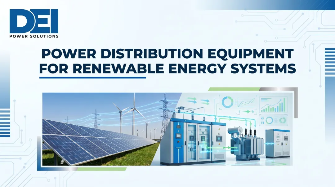 Power Distribution Equipment for Renewable Energy Systems