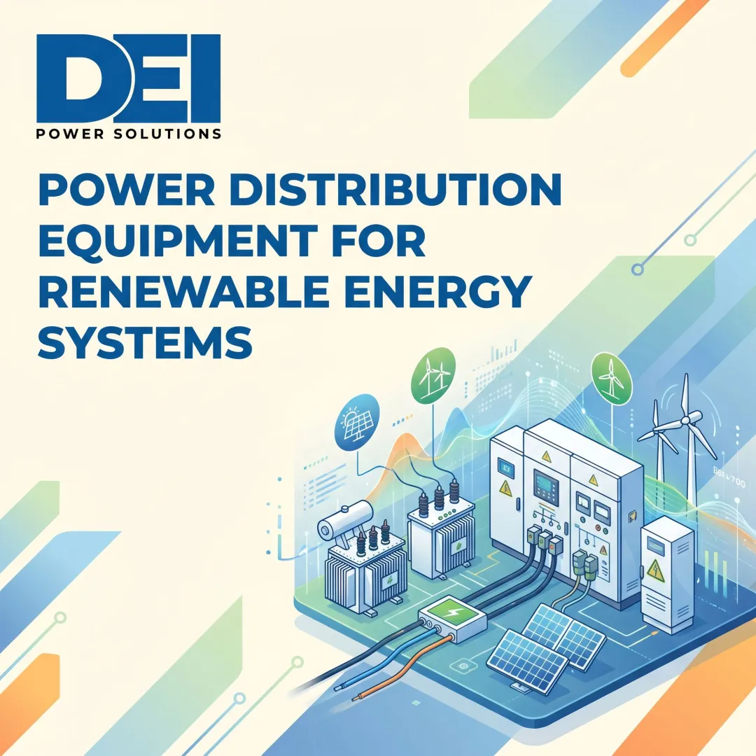 Power Distribution Equipment for Renewable Energy Systems