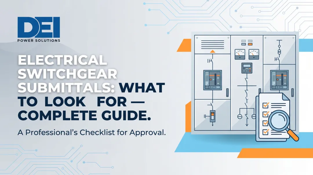 Electrical Switchgear Submittals: What to Look For — Complete Guide