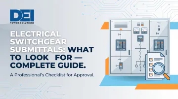Electrical Switchgear Submittals: What to Look For — Complete Guide
