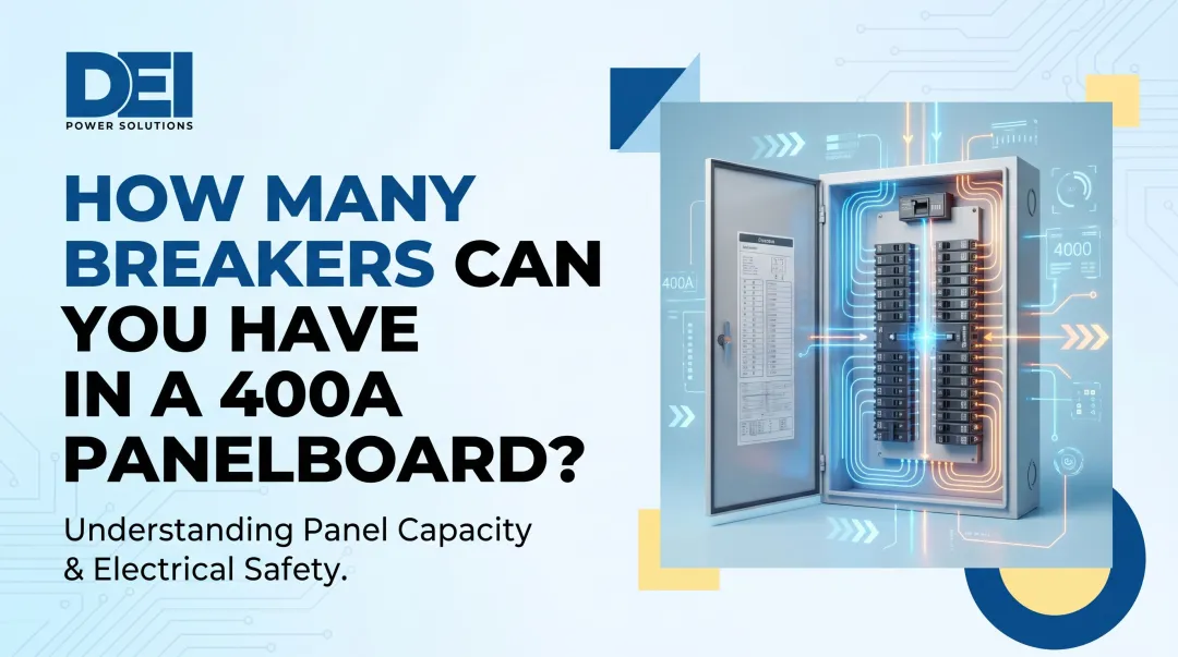 How Many Breakers Can You Have in a 400A Panelboard?