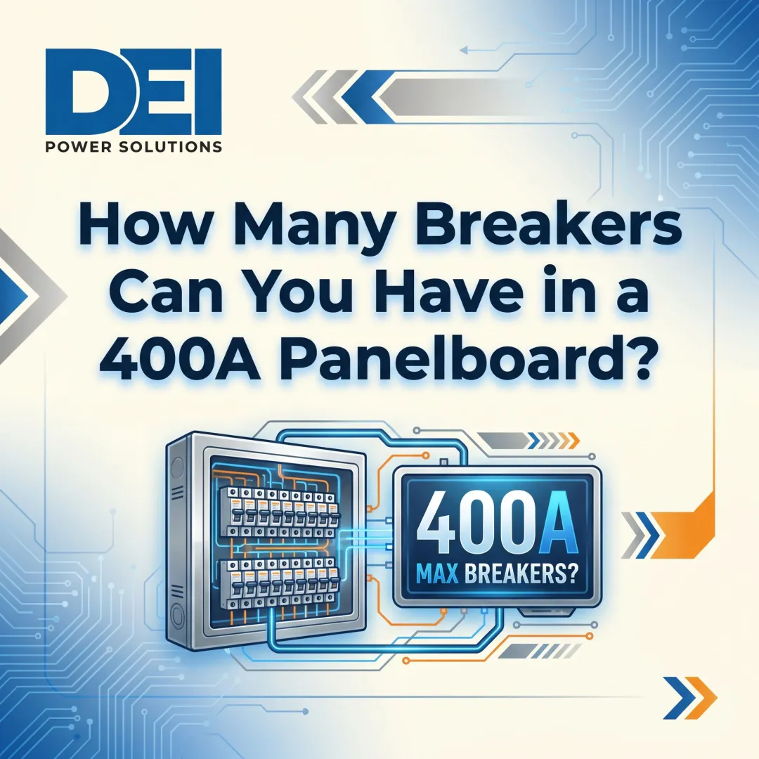 How Many Breakers Can You Have in a 400A Panelboard?