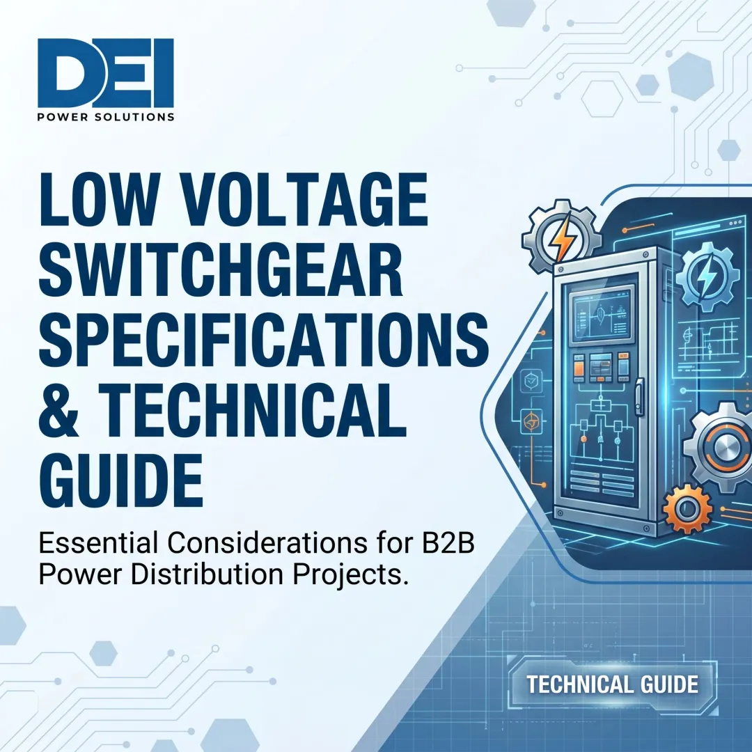 Low Voltage Switchgear Specifications & Technical Guide