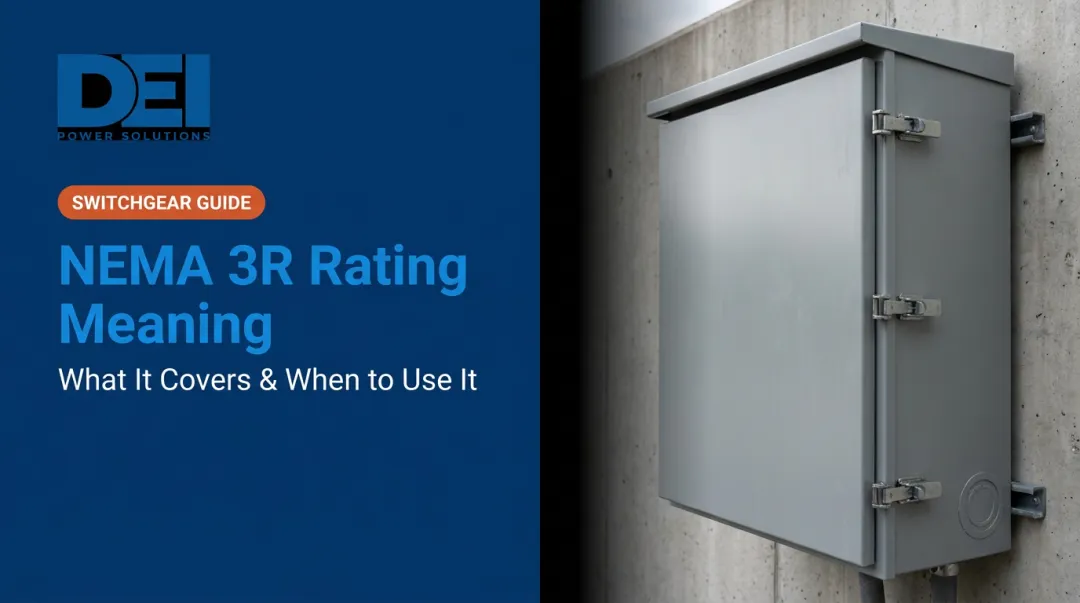 NEMA 3R Rating Meaning: What It Covers & When to Use It