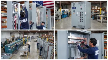 DEI Power Ontario California switchboard manufacturing facility with UL-certified custom builds