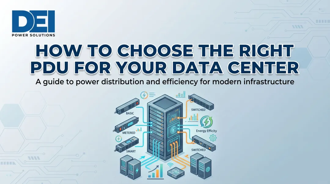 How to Choose the Right PDU for Your Data Center