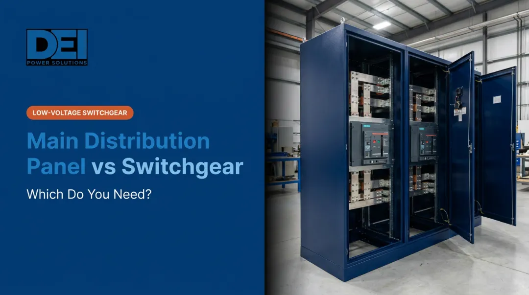 Main Distribution Panel vs Switchgear: Which Do You Need?