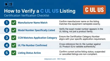 5-step UL Product iQ listing verification checklist for procurement teams