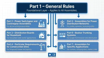 IEC 61439 multi-part standard series parts one through seven application scope overview
