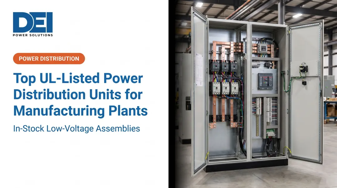 Top UL-Listed Power Distribution Units for Manufacturing Plants